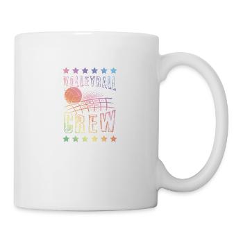 Équipe de volleyball - Mug blanc - blanc - Droite