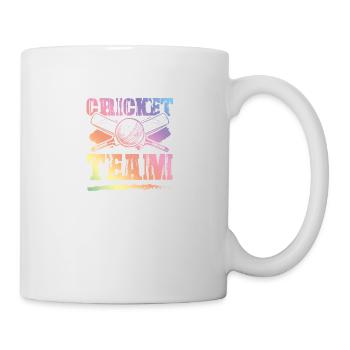 Cricket Team - Tasse - Weiß - Rechts