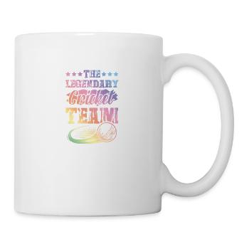 Legendary Cricket Team - Tasse - Weiß - Rechts