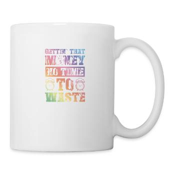 getting money - Mug - white - Right