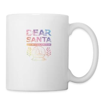 Dear Santa - Mug - white - Right