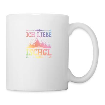 Ich liebe Ischgl - Tasse - Weiß - Rechts