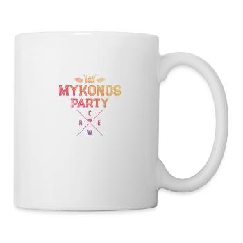 Mykonos Party Crew - Mug - white - Right