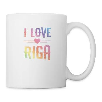 I Love Riga - Mug - white - Right