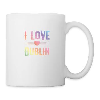 I Love Dublin - Mug - white - Right