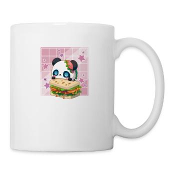 Cute Kawaii Panda, The Sandwich Anime Manga - Mug blanc - blanc - Droite