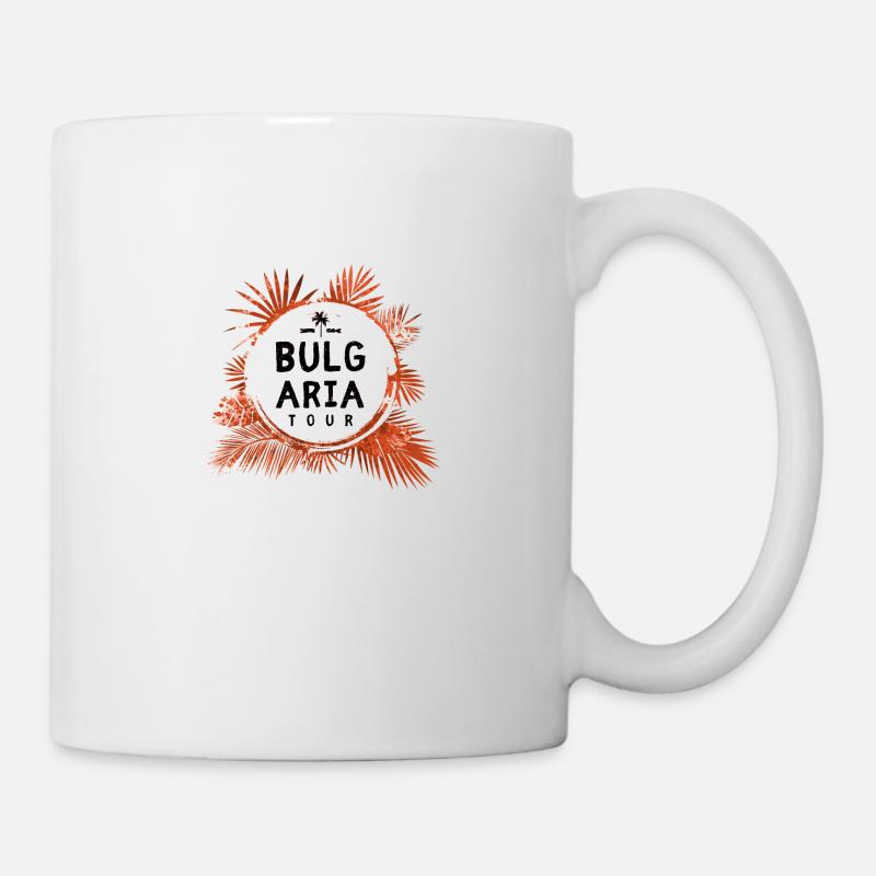 Bulgarien Tour Bunt - Tasse - Weiß