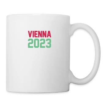 Vienna 2023 Wien Krone - Mug - white - Right