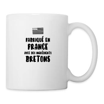 Breton - Mug blanc - blanc - Droite