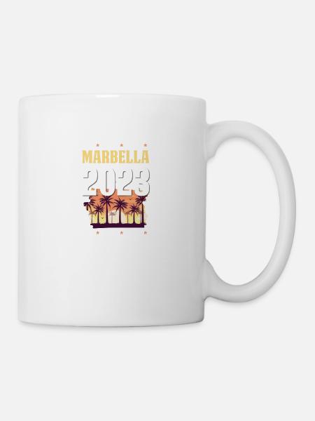 Marbella 2023 - Tasse - Weiß