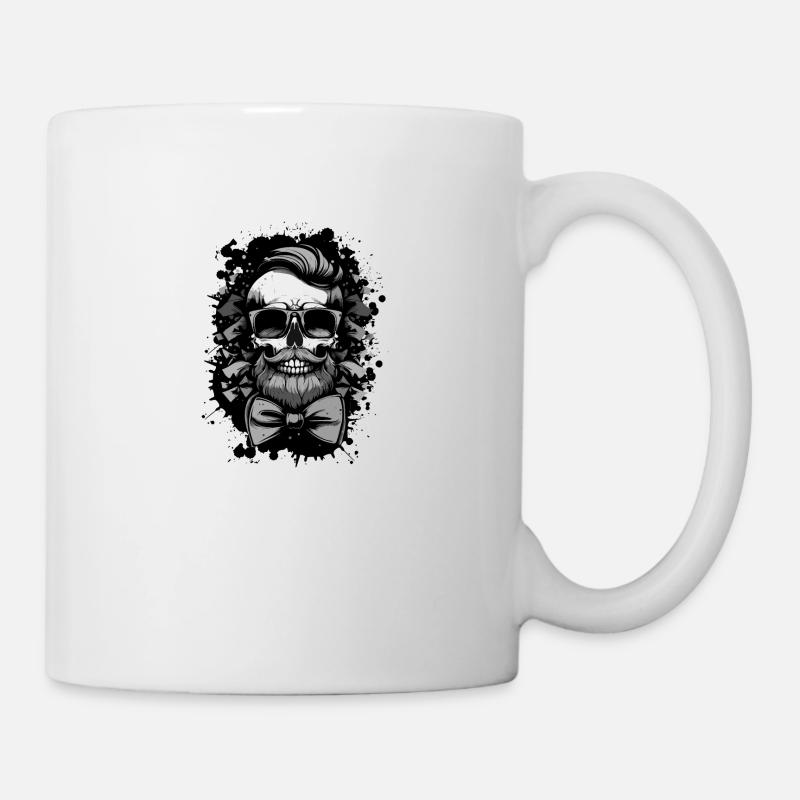 Skelett Junggesellenabschied Bachelor Bräutigam - Tasse - Weiß