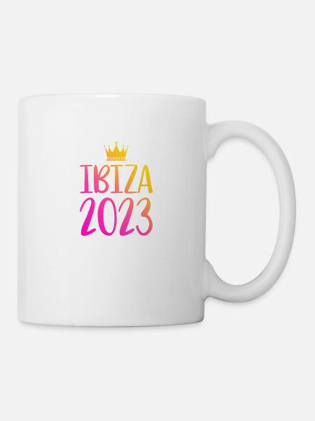 Ibiza 2023 - Tasse - Weiß