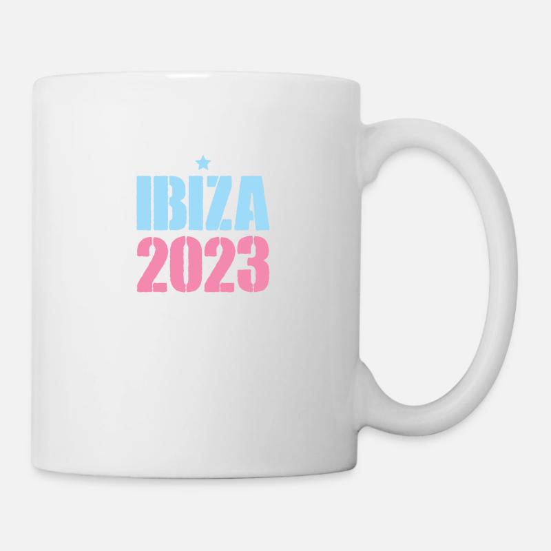 Ibiza 2023 - Mug blanc - blanc
