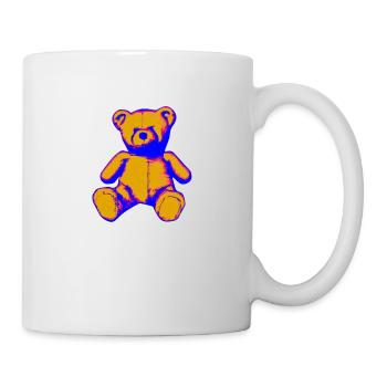 Teddy bear in style - Mug - white - Right