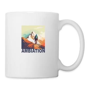 Mountain Ambiation - Tasse - Weiß - Rechts