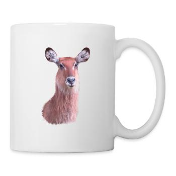 Waterbuck - Antelope - Wildlife in Africa - Mug - white - Right