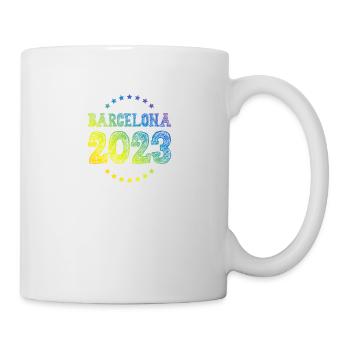 Barcelona 2023 - Tasse - Weiß - Rechts