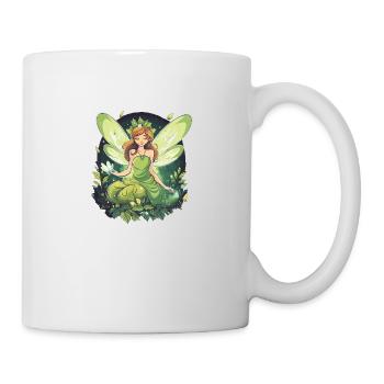 Wald Fee - Tasse - Weiß - Rechts