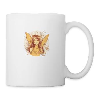 Wald Fee - Tasse - Weiß - Rechts