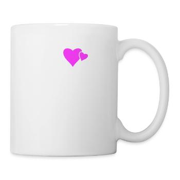 Ehepaar Hochzeit Silhouette - Tasse - Weiß - Rechts