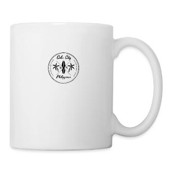 Rétro Cebu City Philippines Beach Surfing Fan - Mug blanc - blanc - Droite