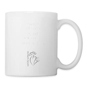 weilDuwichtigbist - Tasse - Weiß - Rechts