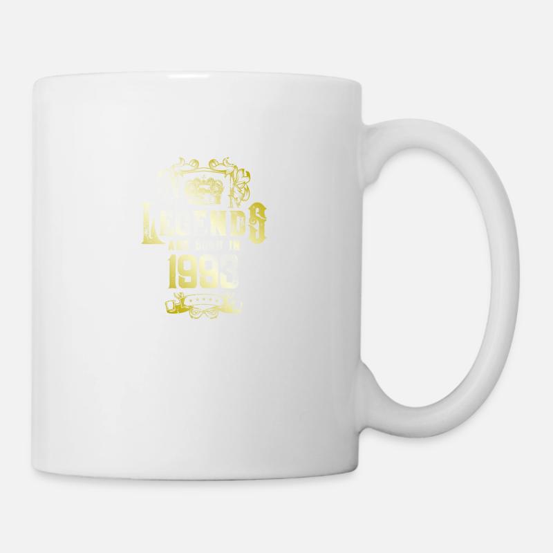 1993 legends geburtstag - Tasse - Weiß