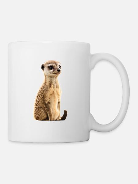 Meerkats - Mug - white