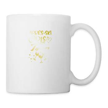 Apres-Ski Girls Tour Gold - Tasse - Weiß - Rechts