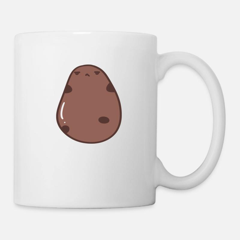 Mürrische Süßkartoffel - Tasse - Weiß