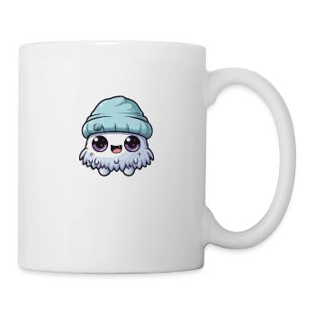 Erkältung Winter Virus Comic - Tasse - Weiß - Rechts