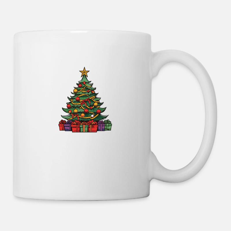 Tannenbaum Xmas Weihnachten - Tasse - Weiß