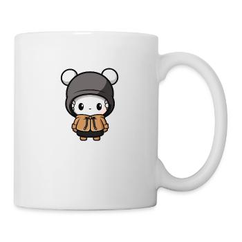 Mouse Winter Comic Cute - Mug - white - Right