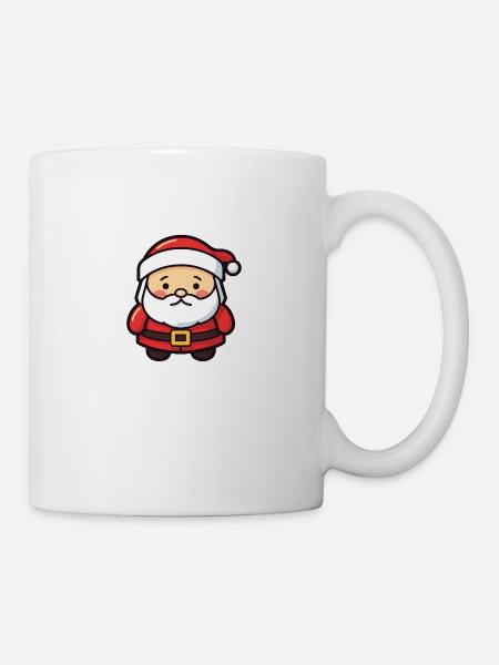 Père Noël drôle de Noël - Mug blanc - blanc