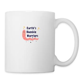 Humbles guerriers de la Terre - Mug blanc - blanc - Droite