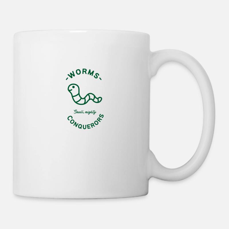 Kleine, mächtige Eroberer - Tasse - Weiß