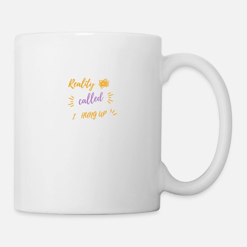 Reality Call J’ai raccroché - Mug blanc - blanc