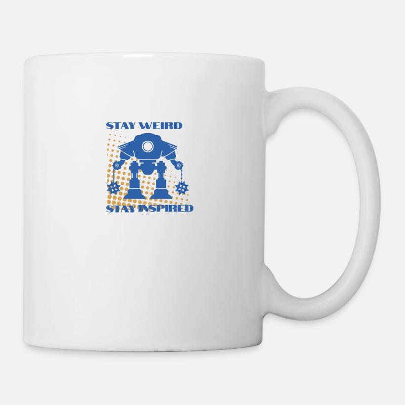 Stay Weird Stay Inspired - Mug - white