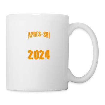 Masque de ski après-ski 2024 - Mug blanc - blanc - Droite