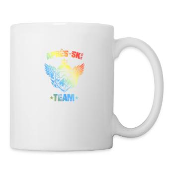 Équipe d’après-ski Bunt - Mug blanc - blanc - Droite