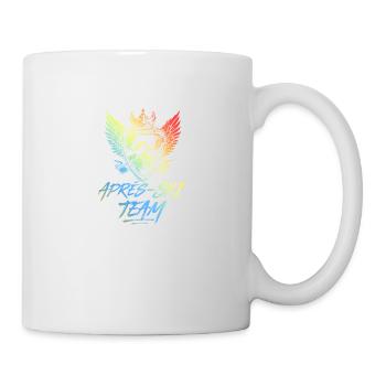 Après Ski Team Colorful Party Saying - Mug - white - Right