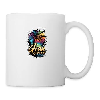 Gran Canaria 2024 Palm Trees Multicolored - Mug - white - Right