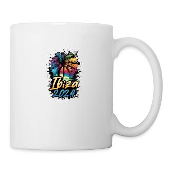 Ibiza 2024 Palm Trees Multicolored - Mug - white - Right