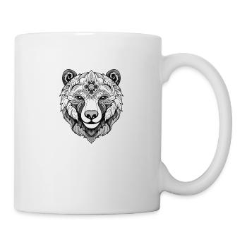 Polar Bear Head Polar Bear - Mug - white - Right