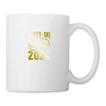 Masque de ski après-ski 2024 - Mug blanc - blanc - Droite