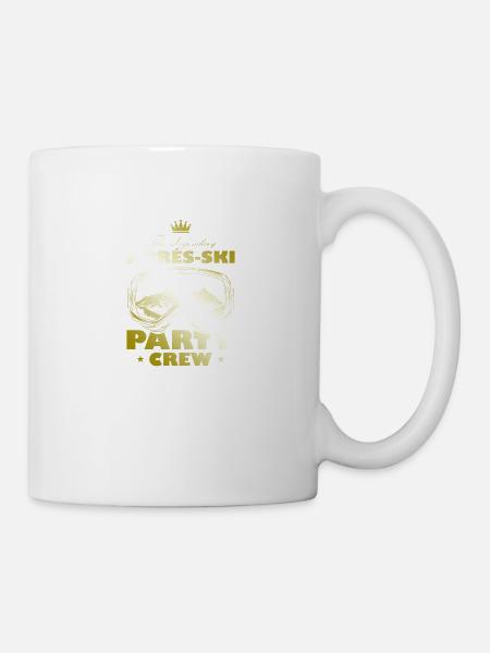 Apres Ski Party Crew Motto Team - Tasse - Weiß