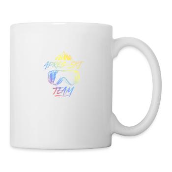 Après Ski Team Party Saying Colorful - Mug - white - Right