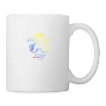 Après-Ski Saying 2024 Colorful - Mug - white - Right