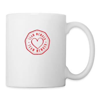 Team Member Heart - Mug - white - Right