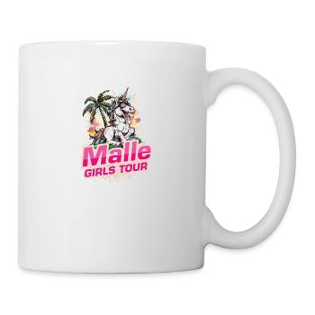 Malle Girls Tour Unicorn Holiday Mallorca - Mug - white - Right